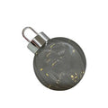 LED Bauble Decoration Grey 20cm