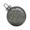 LED Bauble Decoration Grey 25cm