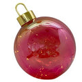 LED Bauble Decoration Red 30cm