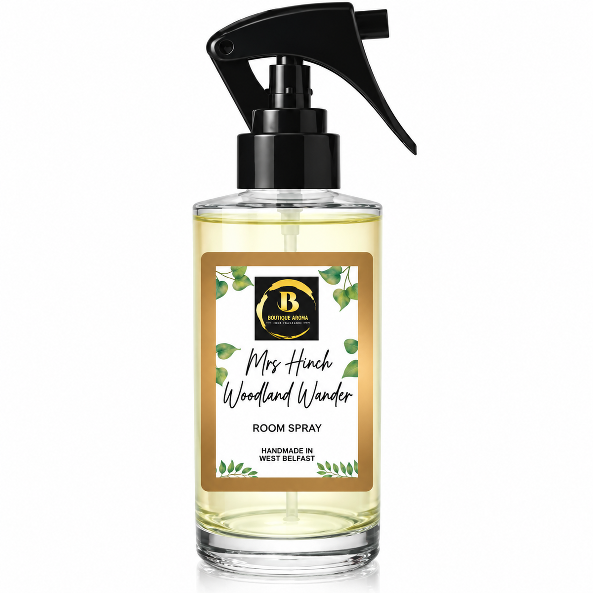 Mrs Hinch Woodland Wander room spray in Boutique Aroma packaging