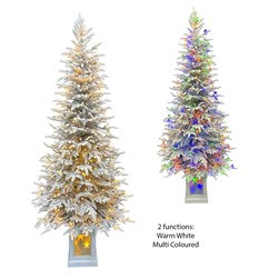 Pre-Lit 150cm White Tree – 150 Lights
