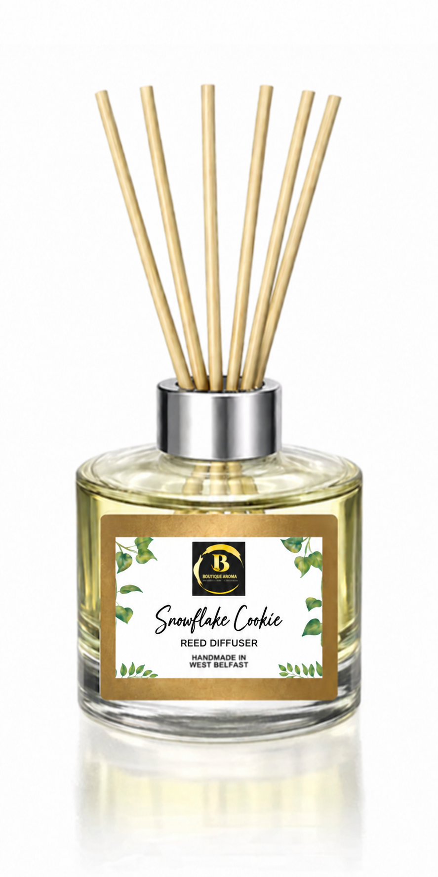 SNOWFLAKE COOKIE REED DIFFUSER by Boutique Aroma