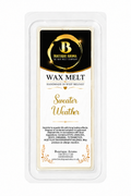 SWEATER WEATHER WAX MELTS Boutique Aroma wax melt packaging