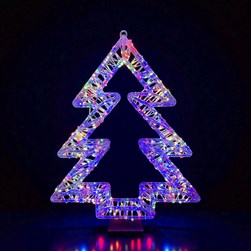 LED 500L Tree Multi Coloured 37x44cm