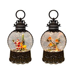 Santa Robin Spinner 25cm 2 Assorted
