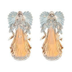 LED Fibre Optic Angel 27cm 2 Assorted
