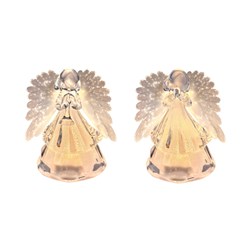 LED Fibre Optic Angel 15cm 2 Assorted