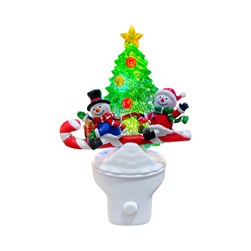 LED Snowman Nightlight 15cm